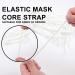30 Yards 1/4 Inch White Elastic Band for Sewing Masks - Heavy Stretch Knit Braided Elastic - Buy Online on GoSupps.com