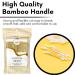Bistras Bamboo Cotton Swabs 400 count - Natural Dual Tipped Qtips for Ears, Makeup & Baby Care - Buy Online on GoSupps.com