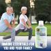 Immune Essentials Liquid Supplement | 12-in-1 Natural Immune Support | Boost Overall Health | Fruit Punch Flavor - 32 oz - Buy Online on GoSupps.com