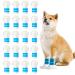 Disposable Dog Shoes 20PCS Disposable Dog Boots Paw Protector with Self Adhesive Bandage Dirty Protection Dog Socks Pet Foot Cover for Small Medium Large Dogs Indoor & Outdoor Walking (L)
