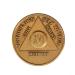 16 Year Bronze AA (Alcoholics Anonymous) - Sober / Sobriety / Birthday / Anniversary / Recovery / Medallion / Coin / Chip