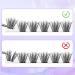Arison Lashes Manga Cluster DIY Eyelash Extensions - Natural Look Wispy Anime Cosplay False Eyelashes with Bottom Lashes - Easy to Use for Beginners - 1 Pack - Buy Online on GoSupps.com