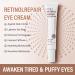 Retinol Eye Cream Anti Aging Eye Cream For Wrinkles AHA 30% Repair Eye Cream For Dark Circles And Puffy Eyes Under Eye Cream For Dark Circles Hydrated Smooth Firming Lift Skin - Buy Online on GoSupps.com
