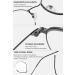 Lanomi Self-Tinting Progressive Reading Glasses for Men & Women | Multifocus UV400 Protection | Large Metal Frame | Blue Light Filter | 1.5 Diopter - Black & Gold - Buy Online on GoSupps.com