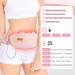 FTOYIN Portable Heating Pad - Front and Rear Belly Warmer with 5 Massage Modes - Period Pain Relief for Women (Pink) - Buy Online on GoSupps.com
