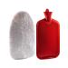 Peterpan Teddy Bear Cream Hot Water Bottle with Lanyard Size: XXX-Large Hot Water Bag for Pain Relief BPA & Phthalates Free 100 Fl Oz Capacity White