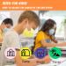 100PCS Kids Face Mask - Disposable Colorful Cute Masks for Children Safety | Breathable & Anti-Dust Protection | Multicolor - Buy Online on GoSupps.com