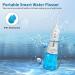 Cordless Water Flosser - Portable, Rechargeable, IPX7 Waterproof - 3 Modes, 5 Jets - Dental Oral Irrigator for Travel & Home - White - Buy Online on GoSupps.com