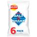 Walkers Salt & Shake Multipack Crisps 6x24g | Premium product | Suitable for vegetarians | Multipack crisps for lunch and snacking.