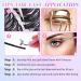 False Eyelashes- Black Natural Full Eyelash for Women Comfortable Eye Lashes for Daily Use at Work Beauty Contest Parties & Salons | Easy to Stick on Upper Lash Line (D030) - Buy Online on GoSupps.com