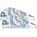 Cute Teddy Bear Moon Hair Towel 2 Pack | Super Absorbent Quick Dry Turbans for Women & Girls - Buy Online on GoSupps.com