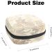 Womens Bonds Storage Pockets Stillpad Holder - Light Brown Floral Portable Period Kit for Girls & Women - Buy Online on GoSupps.com
