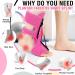 AZOJOY Plantar Fasciitis Night Splint 2 Pack - Adjustable Relief Brace for Women & Men - Achilles Tendonitis & Foot Pain Support - Buy Online on GoSupps.com