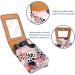 Travel Lipstick Organizer Case | Portable Makeup Bag with Mirror | Colorful Polka Dot Design | Shop Now - Buy Online on GoSupps.com