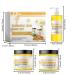 3 in 1 Turmeric Glow Combo Skincare Set - Face Wash Scrub & Creme for Dark Spots Hydration & Peeling | International Shipping - Buy Online on GoSupps.com