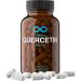 Charava Quercetin 500mg - High Strength 30 Servings Supplement - 60 Capsules - UK Brand, 3rd Party Tested - Buy Online on GoSupps.com