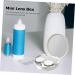 Buy SEWOART Contact Lens Organizer Bag | Portable & Compact Lens Container | Travel-Friendly Care Box | 7.2x7.2cm - International Shipping Available - Buy Online on GoSupps.com