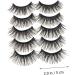 DOITOOL 5 Pairs Fake Eye Lashes Natural Eyelashes Fake Eyelashes Natural Look Dramatic Eyelashes Lashes Strips Faux Lashes Natural False Lashes Cross False Eyelashes - Buy Online on GoSupps.com