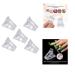 Asalinao 5/10 pieces nail tip clip for nail system shape polygel nail acrylic gel nail artificial fingernails nail tip nail art diy manicure clip tool set (5 pieces)