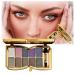10 Colors Sparkle Shimmer Eyeshadow Palette Highly Pigmented Long Lasting (02#)