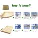 3PCS Bird Platform Perch Stand Natural Wood Budgie Parrot Toys and Accessories for Cage for Chinchilla Mouse Rat Dwarf Hamster - Box Packaging - Buy Online on GoSupps.com