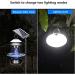 Solar Mosquito Killer Lamp Outdoor Mosquito Killer Lamp 360 UV Trap Waterproof Camping Lantern 2in1 Portable USB Anti Mosquito Fly Insect Killer Lamp - Buy Online on GoSupps.com