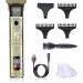 Men's Hair Clipper Professional Electric Beard Trimmer Wireless Shaver LED Screen Rechargeable Silent for Gift Men Salon