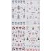 JMEOWIO 3D Embossed Christmas Nail Art Stickers Decals Self-Adhesive 5D Santa Snowman Snowflake Winter Holiday Nail Supplies Nail Art Design Decoration Accessories 4 Sheets - Buy Online on GoSupps.com