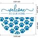 Alinacutle Reusable Silk Screen Stencil - Self-Adhesive Silkscreen for Home Decor - Welcome to Our Home Design - 8.5 x 11 - Buy Online on GoSupps.com