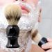 Fenteer Men's Shaving Brush & Cream - Black PP Handle 3.7 Inch Durable Tool for Gentle Skin Care - Buy Online on GoSupps.com