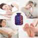 Hot Water Bottle 2L with Leopard Print Cover - Cheetah Neon Gradient for Pain Relief & Winter Warmth - Buy Online on GoSupps.com