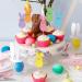 JarThenaAMCS 48Pcs Easter Cupcake Topper Glitter Bunny Cupcake Picks Colorful Rabbit Food Picks for Easter Spring Birthday Cake Decoration Supplies - Buy Online on GoSupps.com