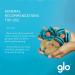 Glo Body Brush - Dry Body Scrub Head for GLO 910 Anti-Cellulite Massager | Stimulate Circulation Tighten & Revitalize Skin - Buy Online on GoSupps.com