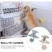Taicols Adjustable Leash for Rabbits & Cats | 120cm Breathable Harness & Soft Dishes | Perfect for Outdoor Pet Walking - Buy Online on GoSupps.com