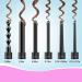 6 in 1 Curling Iron Set Multi-Functional Curling Iron 0.35 to 1.26 inch Interchangeable Ceramic Hair Tubes Includes Heat Resistant Gloves Suitable for All Hair Types 6 Different Sizes Good Gift Item - Buy Online on GoSupps.com