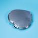 ULTNICE Compact Double Sided Heart Shape Makeup Mirror - Silver | Portable Pocket Mirror for Handbag and Purse - Buy Online on GoSupps.com