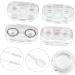 Shop Lalafina 8th Glasses Case & Contact Holder - Clear Glasses Frames Mini Container Travel Set for Eye Care - Perfect for Plastic Lenses - Buy Online on GoSupps.com