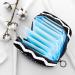 Buy Women's Bands Storage Bag - Large Capacity Menstrual Cup & Makeup Organizer - Travel Essential - Black & White Stripes - Buy Online on GoSupps.com
