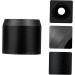 PopetPop 2 STK Razor Base Metal Bracket & Brush Stand - Durable Shower Storage for Shaving Tools - Mini Holder 3.8x3.3cm (2pcs) - Black - Buy Online on GoSupps.com