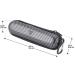 Wilken Electric Toothbrush Case | Universal Travel Case | Odor Free Thermoplastic Shell | Compatible with Oral B Sonicare | Carbon Fiber - Buy Online on GoSupps.com