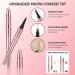 Buy Eyebrow Pencil & Microblading Pen - Waterproof Smudge-proof Long Lasting Eye Makeup - Perfect for Natural Eyebrow Hair - International Shipping Available - Buy Online on GoSupps.com