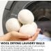 HIOPOIUYT Natural Fabric Softening Efficient Laundry Wool Dryer Essential Cut Down Drying Time 7cm Diameter Pack Of 6 - Buy Online on GoSupps.com