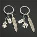 10 Pack 1 Inch Silver Flat Key Rings - Metal Keychain Split Rings for Home, Car, Office Keys - Buy Online on GoSupps.com