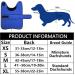 Morezi Dachshund Coat with Padded Fleece Lining - Navy - XS (Back 31-33cm) - Buy Online on GoSupps.com