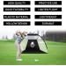 BRAMASOLE Golf Practice Balls 30 Pack - Lightweight Mini Plastic Balls for Indoor/Backyard Use - Ideal Swing Training for Men and Women Golfers - Buy Online on GoSupps.com