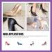 High Heel Shoe Replacement Tips - Swpeet 30 Pairs U-Shape Heel Caps for Weddings & Events - Noise Reducing & Non-Slip - Buy Online on GoSupps.com