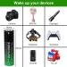 Buy 18650 Rechargeable Batteries 9900mAh 3.7V - Li-ion Button Top - 4 Pack for Flashlights & Headlamps | Fast International Shipping - Buy Online on GoSupps.com