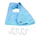 Dog care hammock dog application for fur care pet care worker helpers dog nail cutting harnesses dog-hammock hangers retention bag for (blue) S blue
