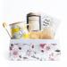 Taimei Tea Gift Set for Women - Mother's Day Gift Box with 100% Natural Rose Jasmine Herbal Tea from Germany - Decaf Loose Leaf Tea, Mug, Vase, Gold Teaspoon, Care Package - 120g, 50 Cups - Best Mom Ever Card - Buy Online on GoSupps.com
