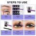 Cluster Lash Extensions Set - DIY C3-D Curl Lash Kit (8-16mm) | Premium Bond & Seal for Stunning Volume - Buy Online on GoSupps.com